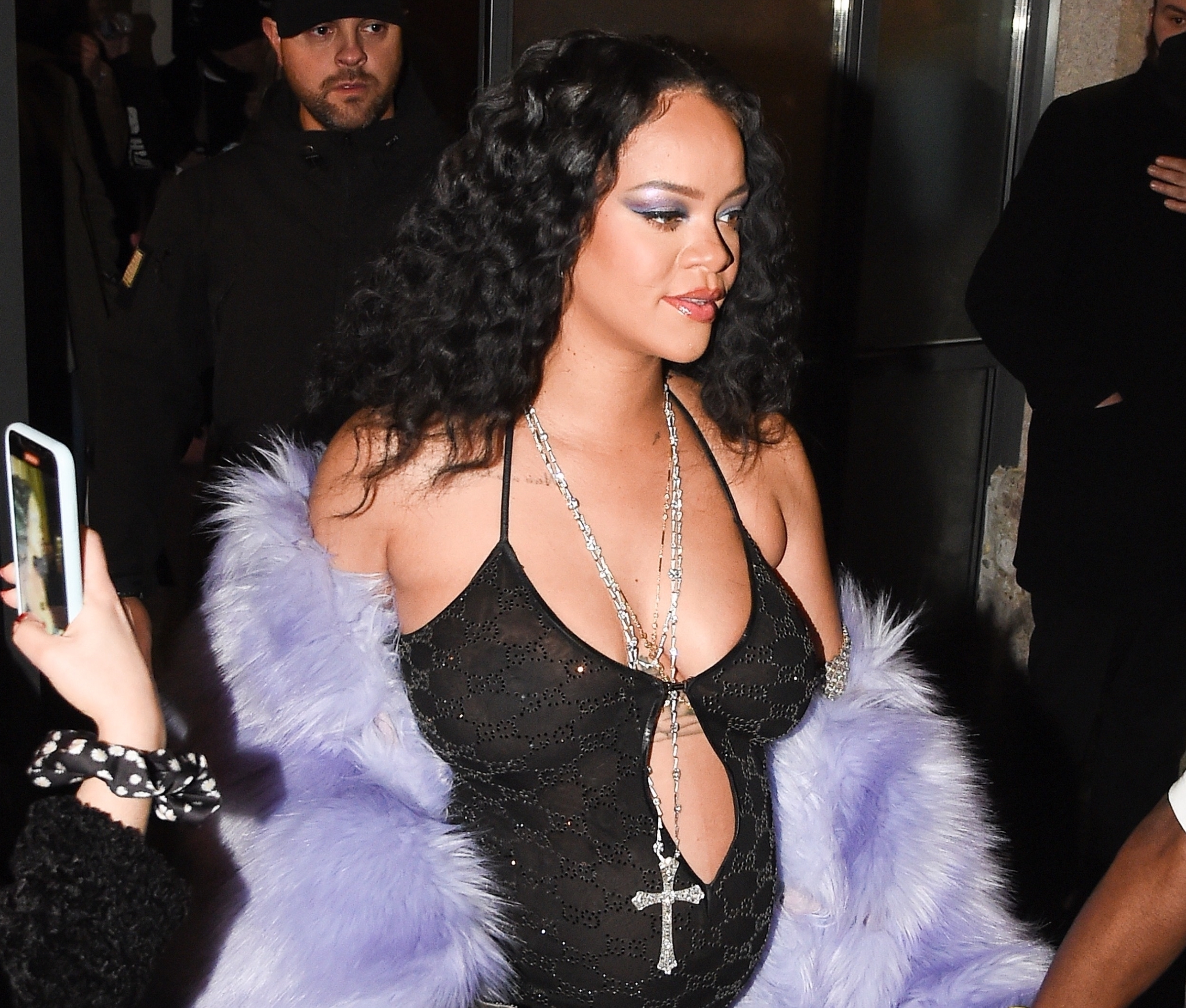 Rihanna returns to work two months after giving birth