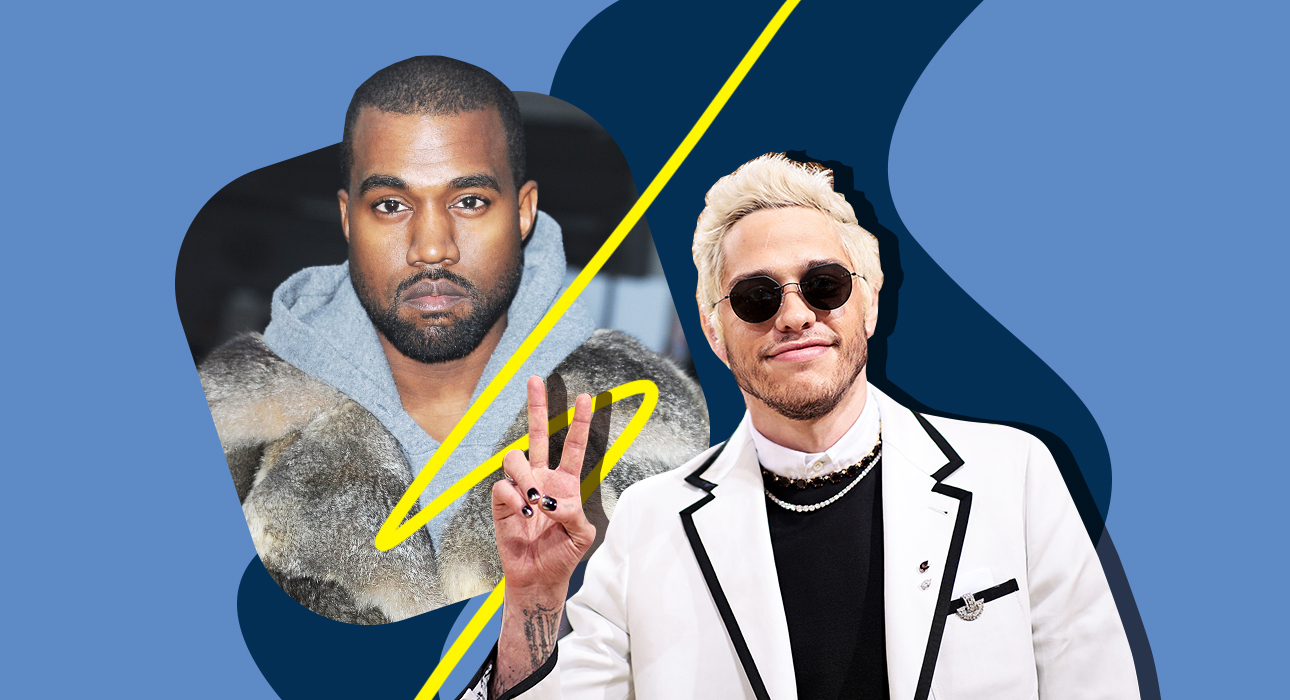 Don’t tell Kanye West: Pete Davidson walks with rapper’s six-year-old son and Kim Kardashian