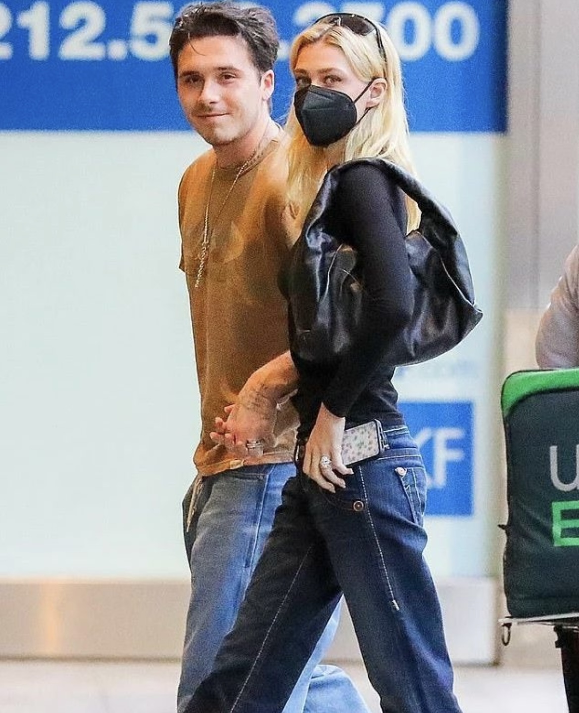 Brooklyn Beckham and Nicola Peltz have been out for the first time since their flamboyant wedding.