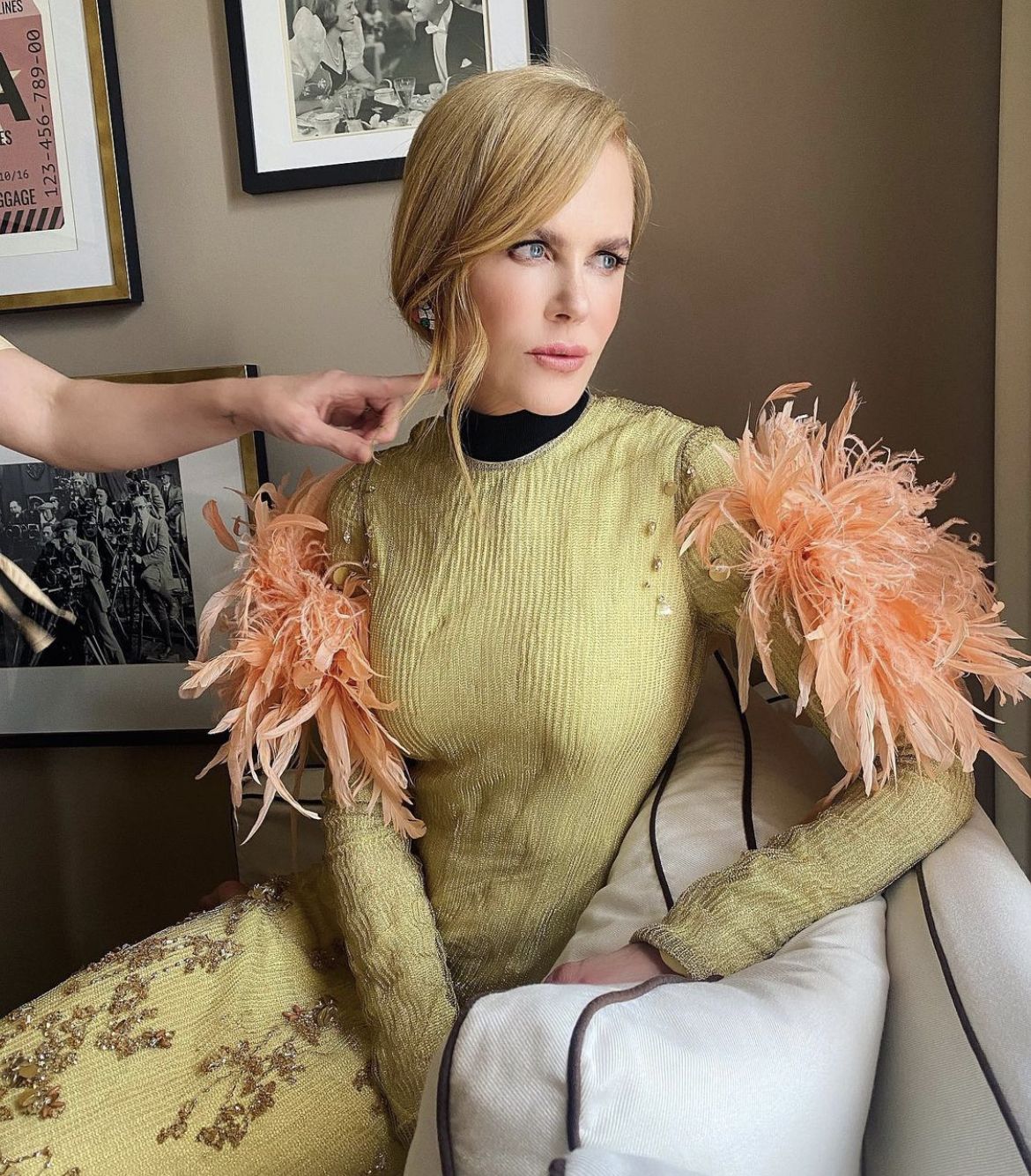 Nicole Kidman candidly appeared on the cover of a magazine, but everyone was staring at her huge biceps.