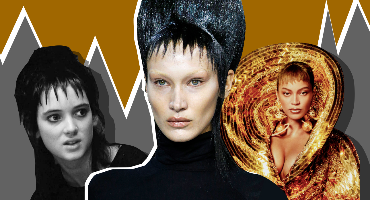 “Spiky” bangs like Lydia in “Beetlejuice”: why are Bella Hadid, Alexa Demi and Billy Eilish doing this?