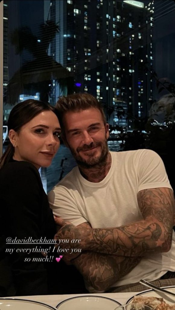 Victoria and David Beckham