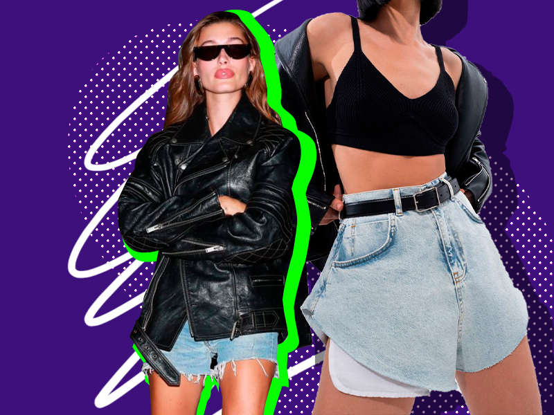 10 ultra-short shorts like Hailey Bieber: where to buy similar options