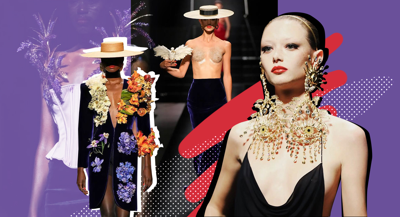 Less gold, more flowers: how was the Schiaparelli fashion show?