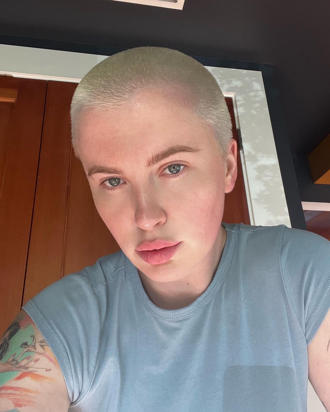 Ireland Baldwin radically changed her image: the star almost shaved her head