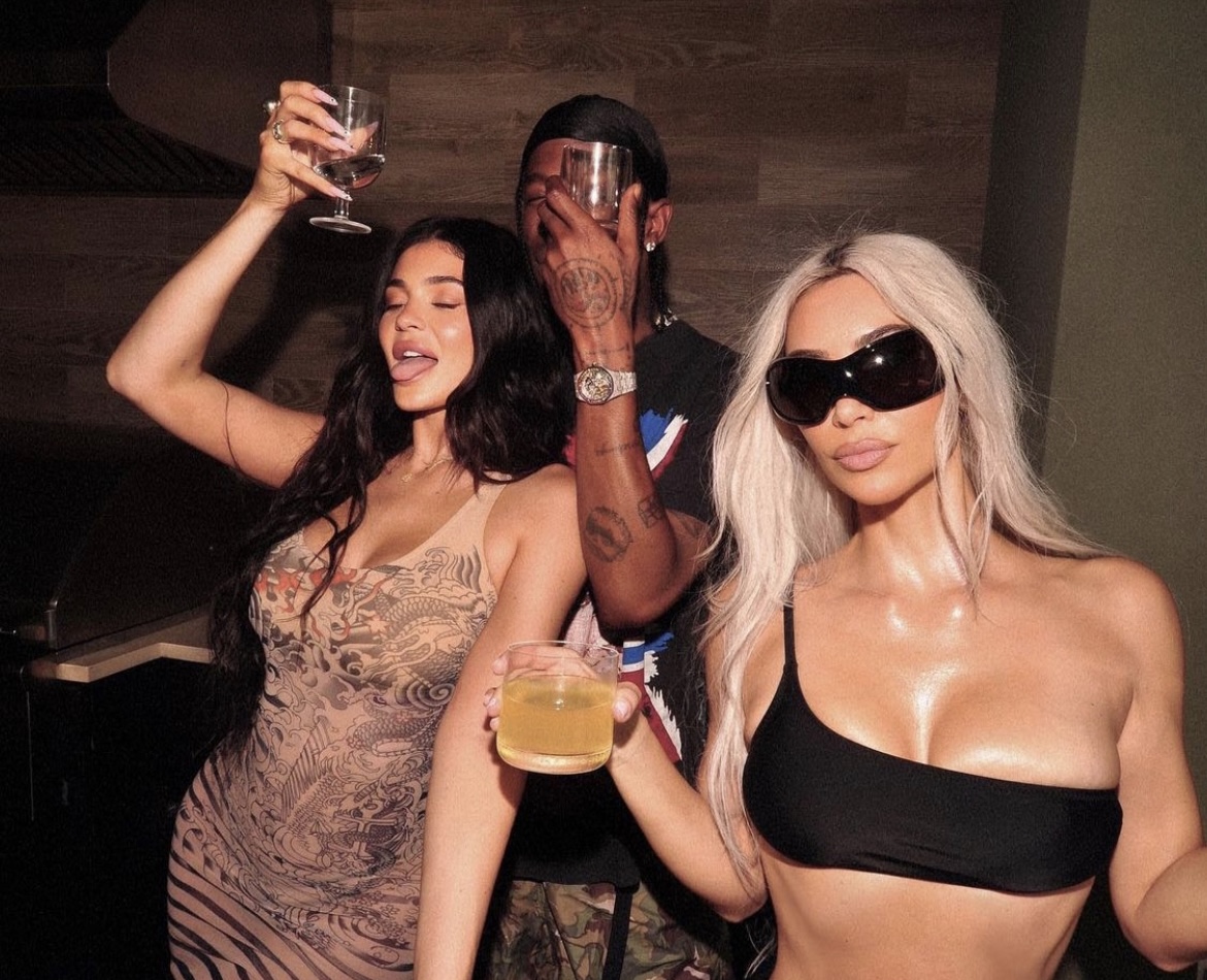 One-shoulder top and plus-size shorts: What did Kim Kardashian wear for Kylie Jenner’s birthday?