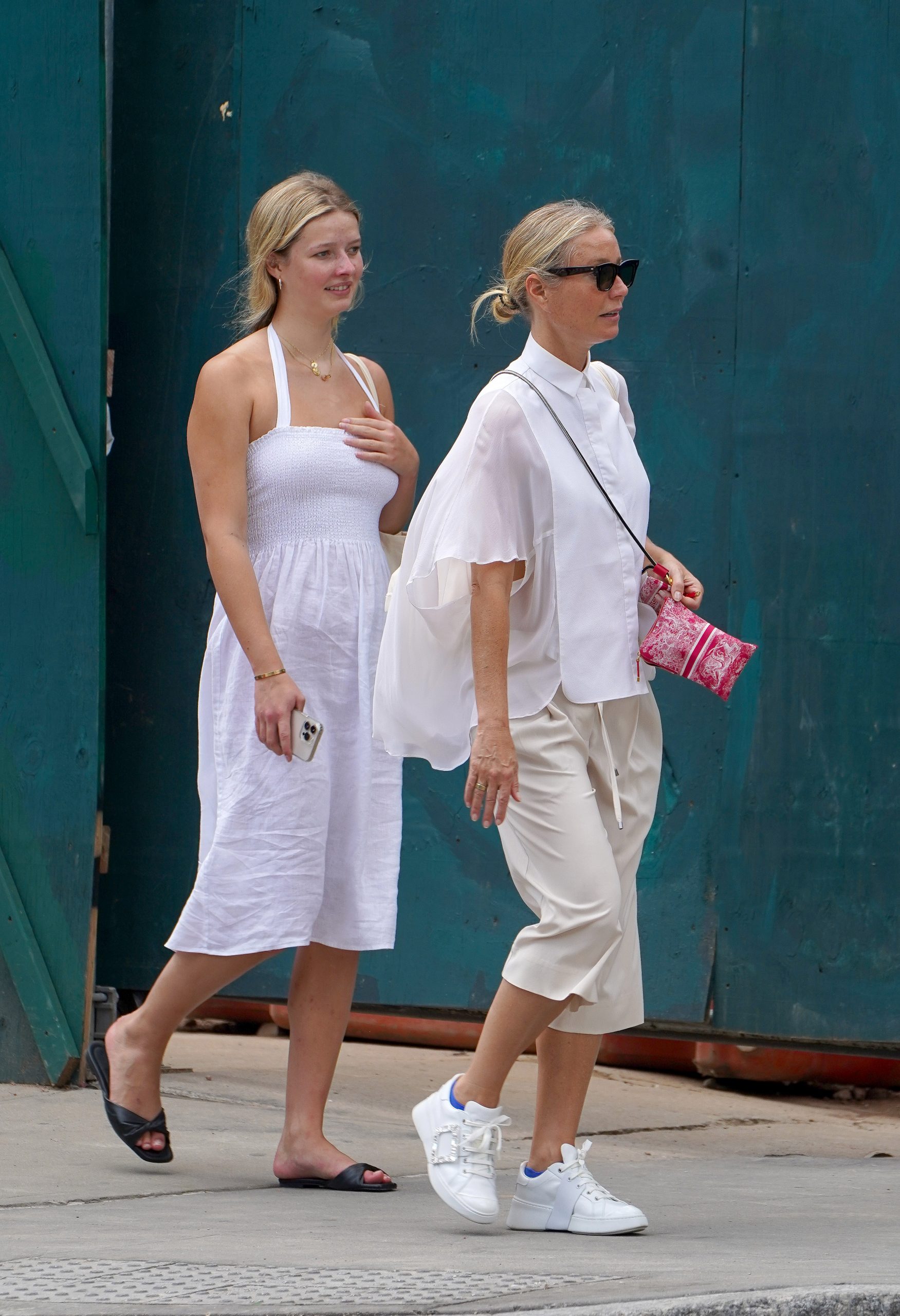 Easy to get confused: Gwyneth Paltrow went for a walk with her 18-year-old daughter