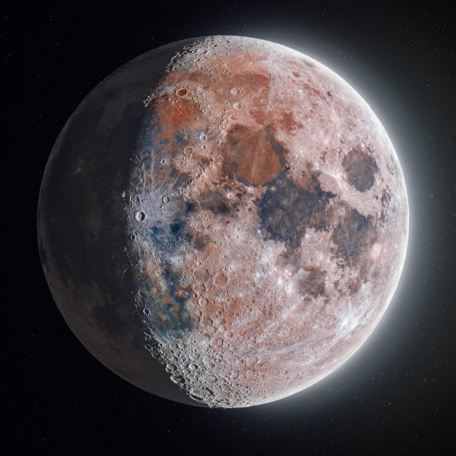 Как на ладони: снимок Луны в 174 мегапикселя