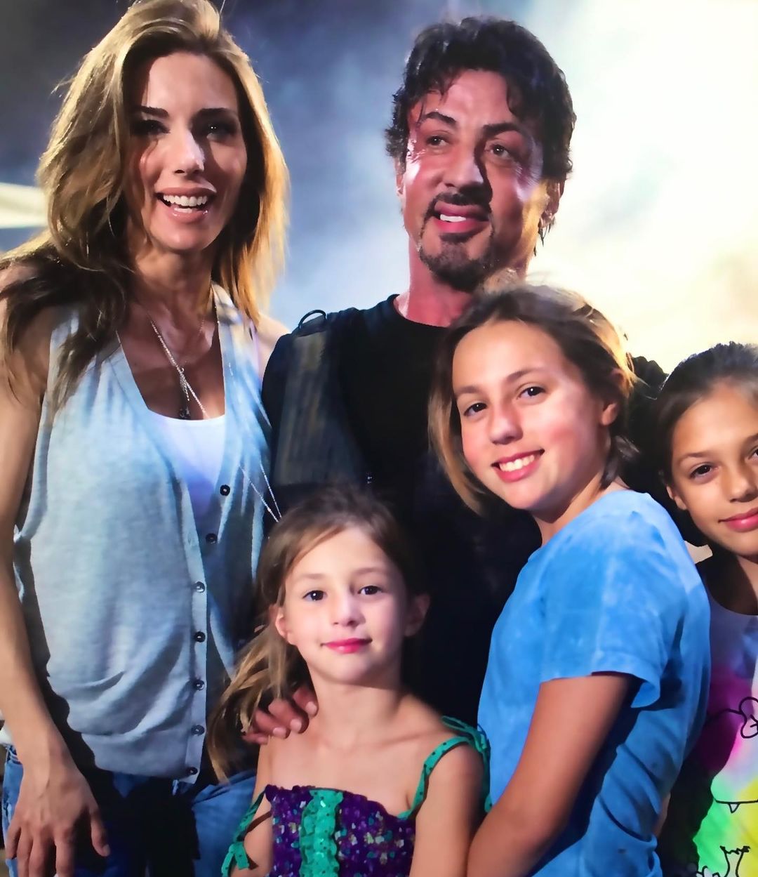 Sylvester Stallone sparks rumors of reunion with wife