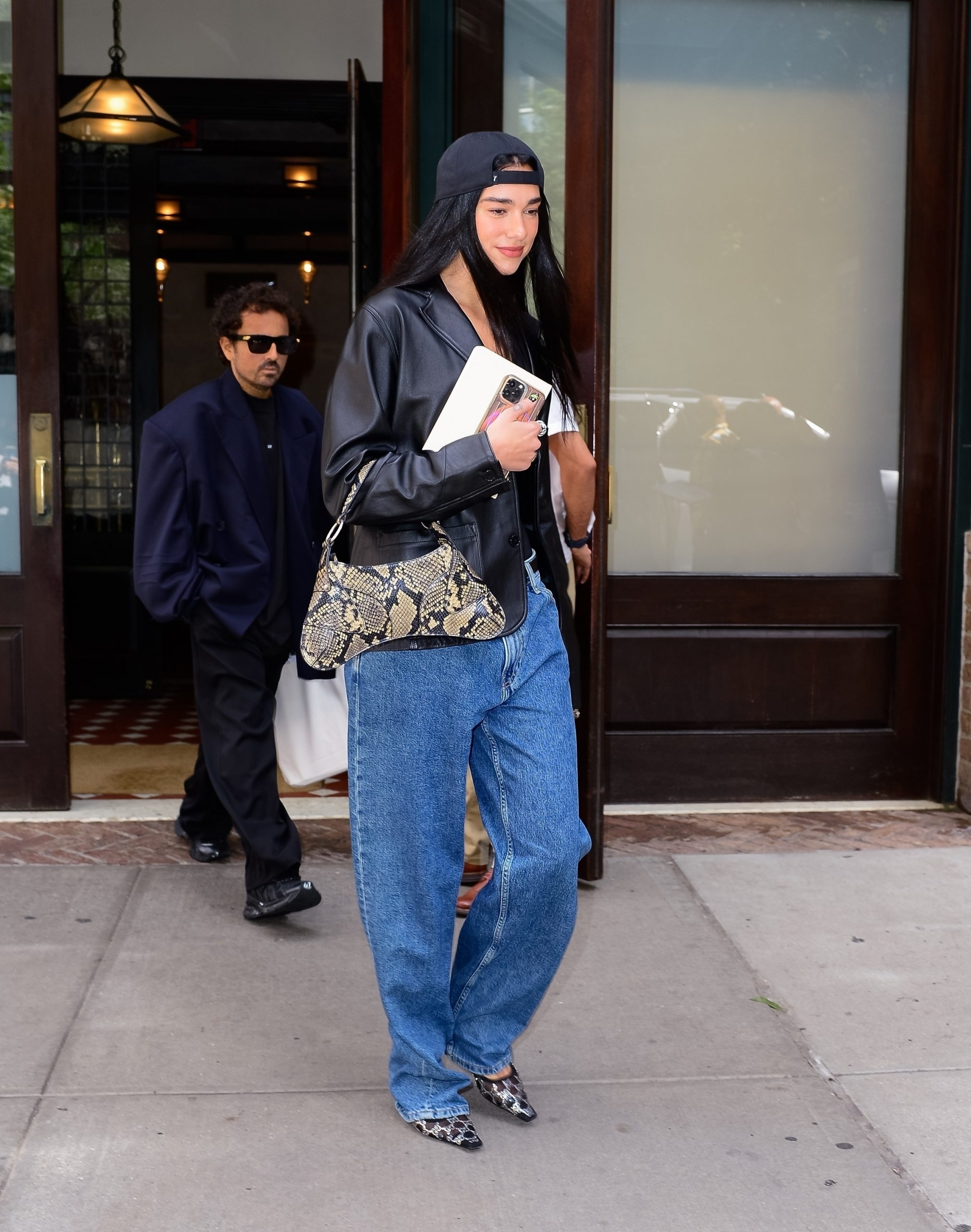 How to wear a snake print this fall: Dua Lipa explains