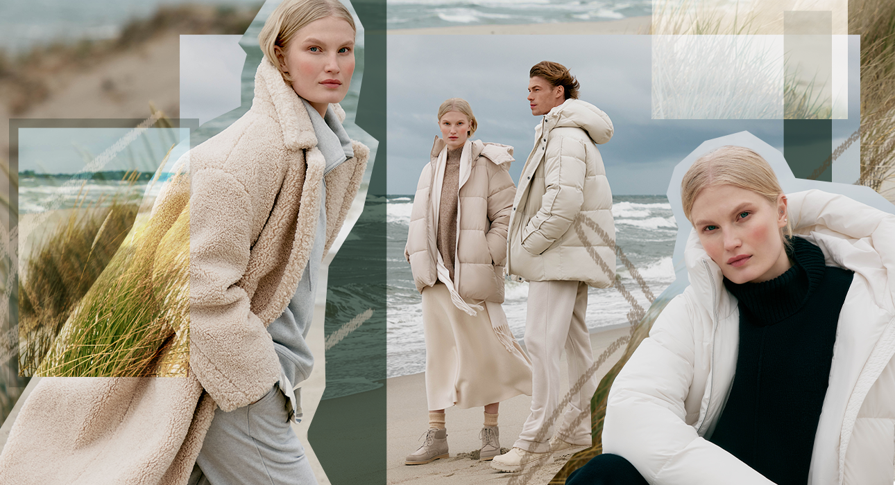 С чем носить бежевое пальто женщине зима – 10 фото | Лукастик
